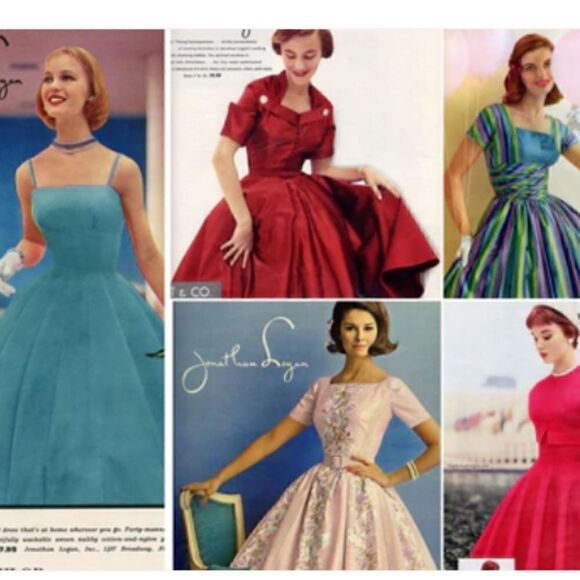 Jonathan Logan vintage black lace fit and flare formal party dress size 2 - Picture 14 of 14